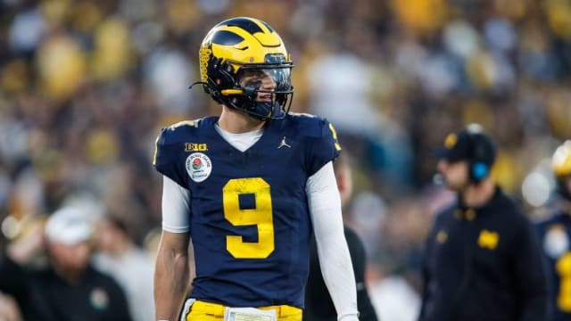Michigan quarterback J.J. McCarthy